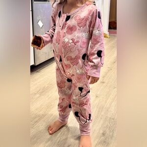 Pink Minnie Mouse Romper Size 3T/4T